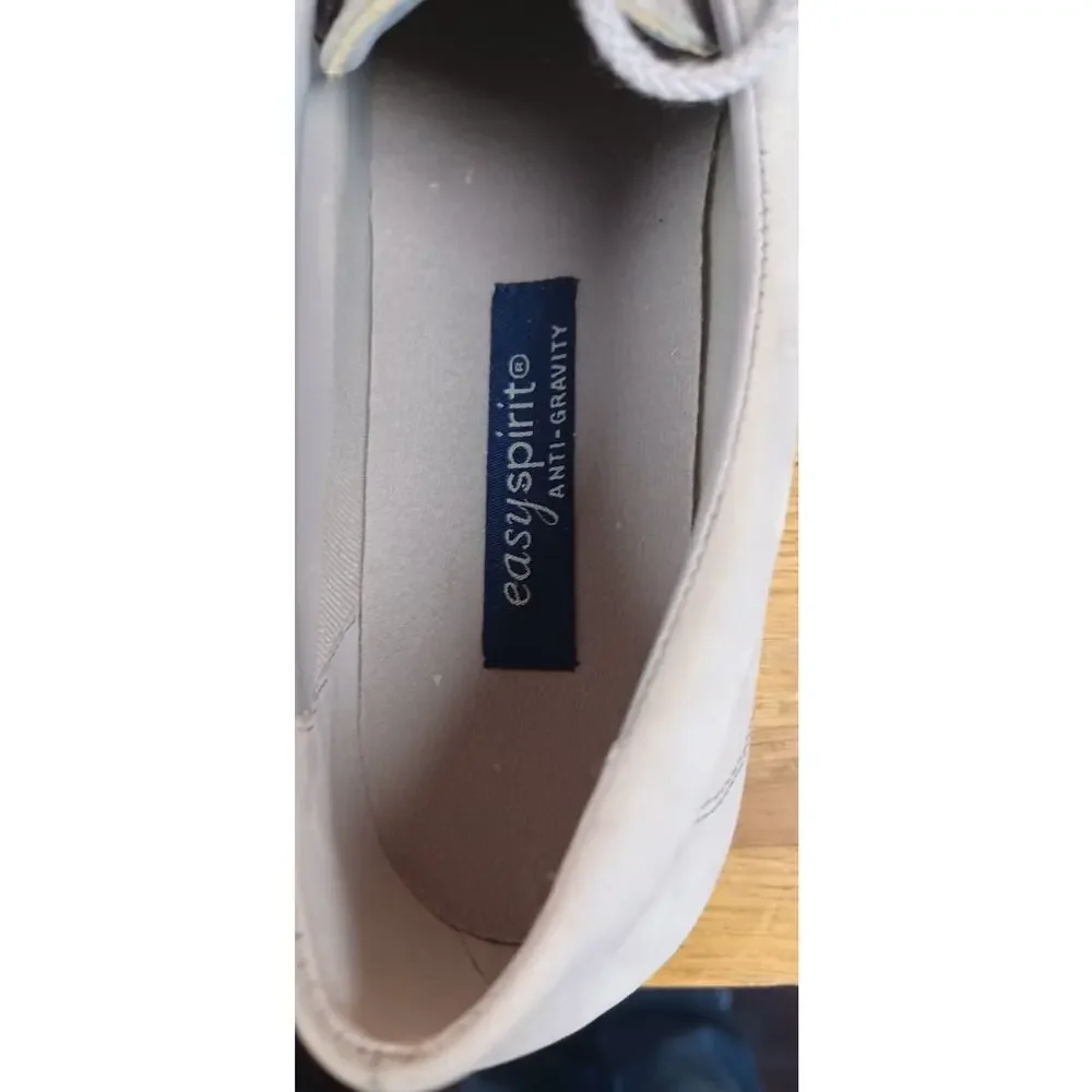 Easy Spirit AntiGravity Motion Faded Blue Nubuck Oxford Sneakers Womens Size 9 N